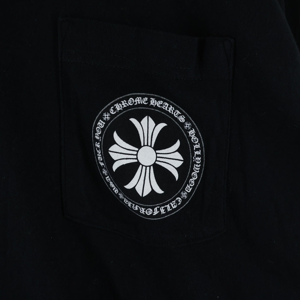 CHROME HEARTS(クロムハーツ) CH L/S バックCHプラス 総柄プリント 長袖Tシャツカットソー