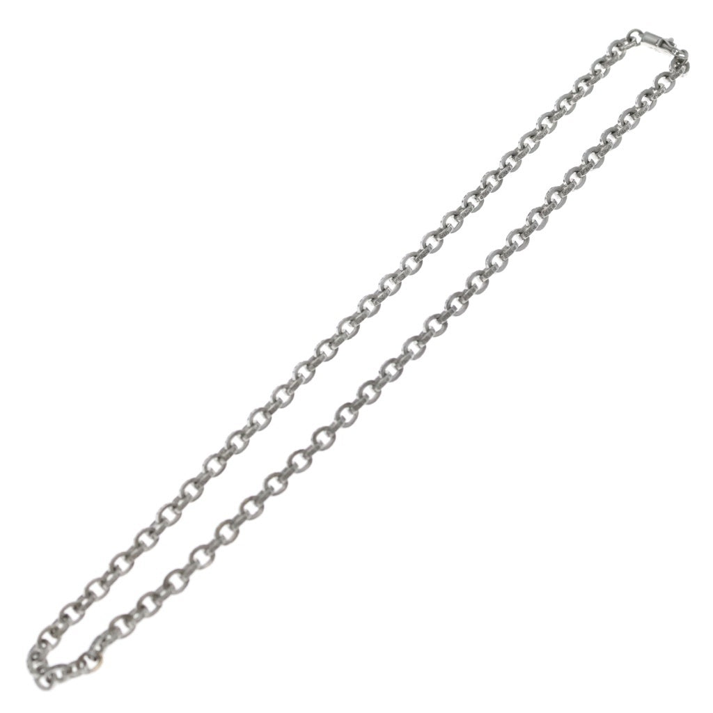 CHROME HEARTS(クロムハーツ) 18K PAPER CHAIN ペーパーチェーン ホワイトゴールドネックレス