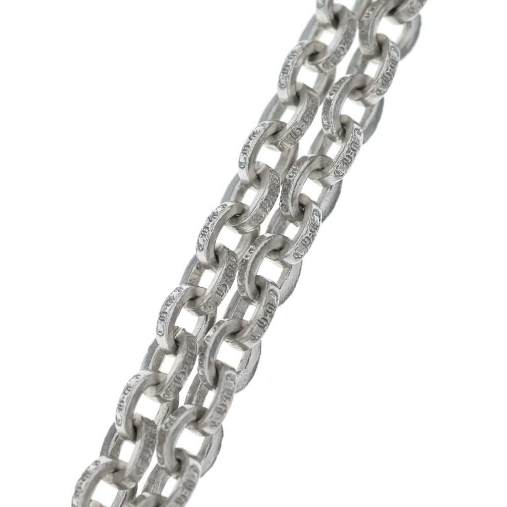 CHROME HEARTS(クロムハーツ) 18K PAPER CHAIN ペーパーチェーン ホワイトゴールドネックレス