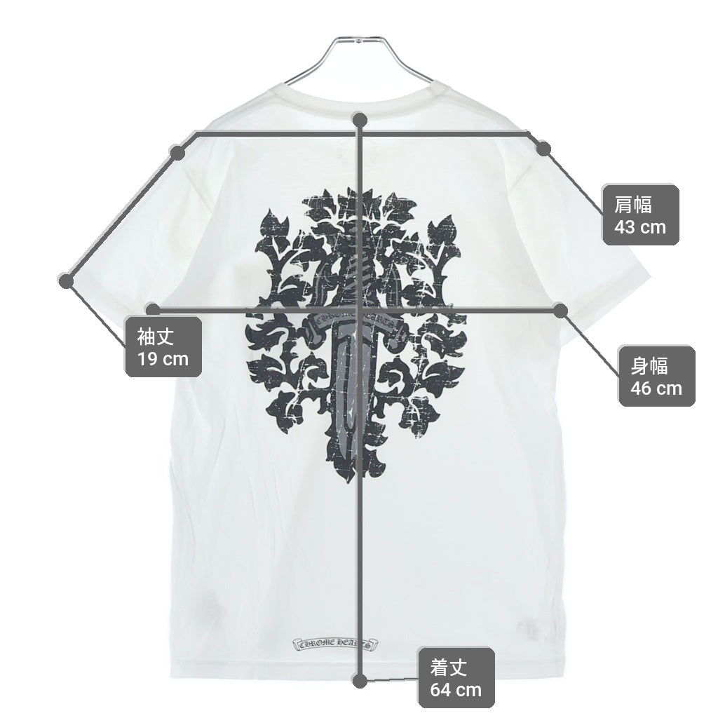 CHROME HEARTS(クロムハーツ) CH S/S ヴァインダガープリント 半袖Tシャツカットソー