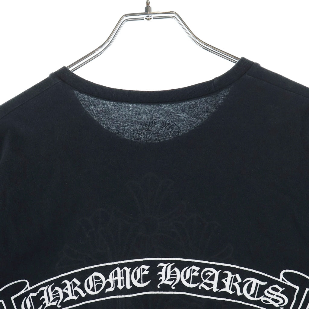 CHROME HEARTS(クロムハーツ) CH S/S TEE バックセメタリークロスプリント 半袖Tシャツカットソー