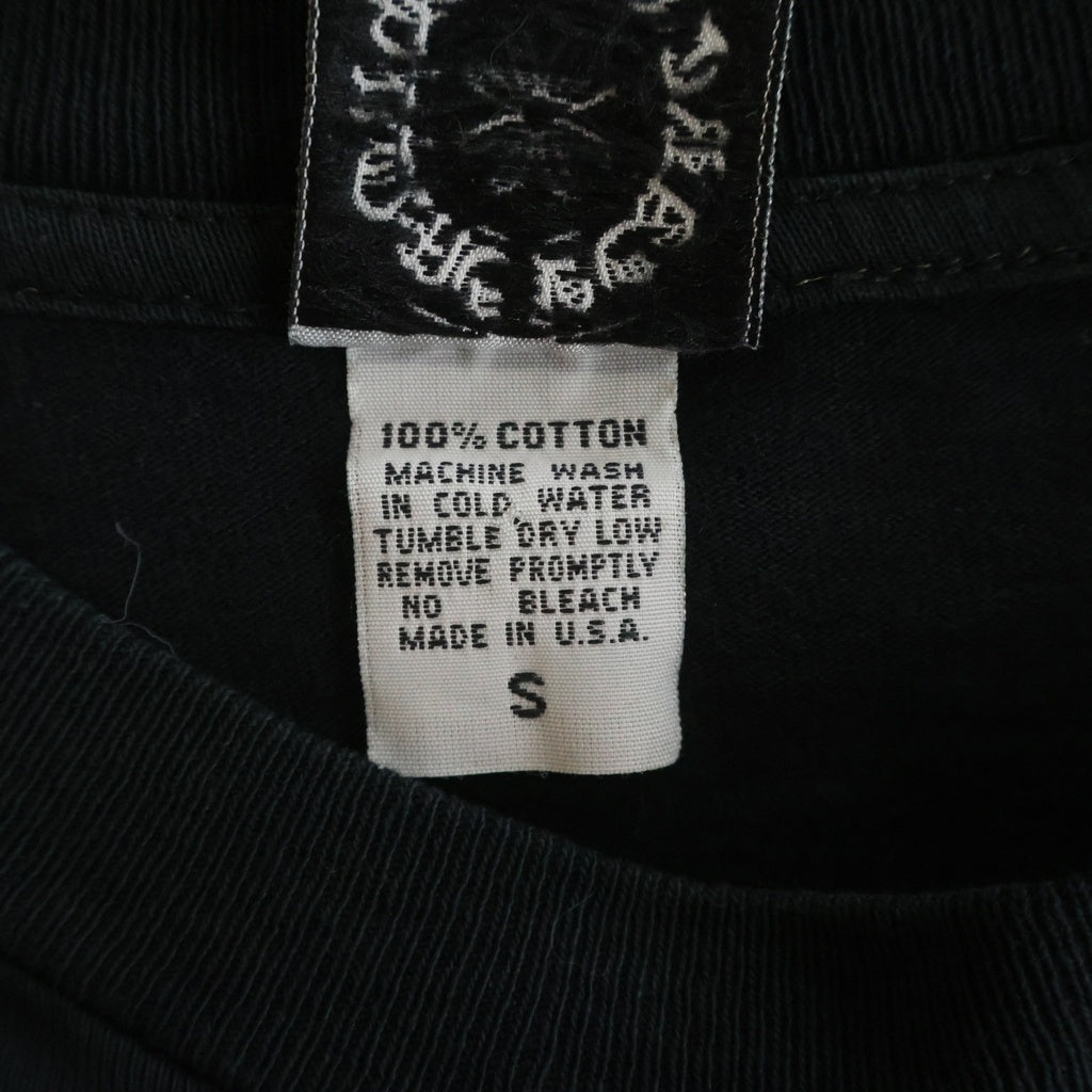 CHROME HEARTS(クロムハーツ) OLD L/S オールド 袖ロゴバックスクロールラベルプリント 長袖Tシャツカットソー