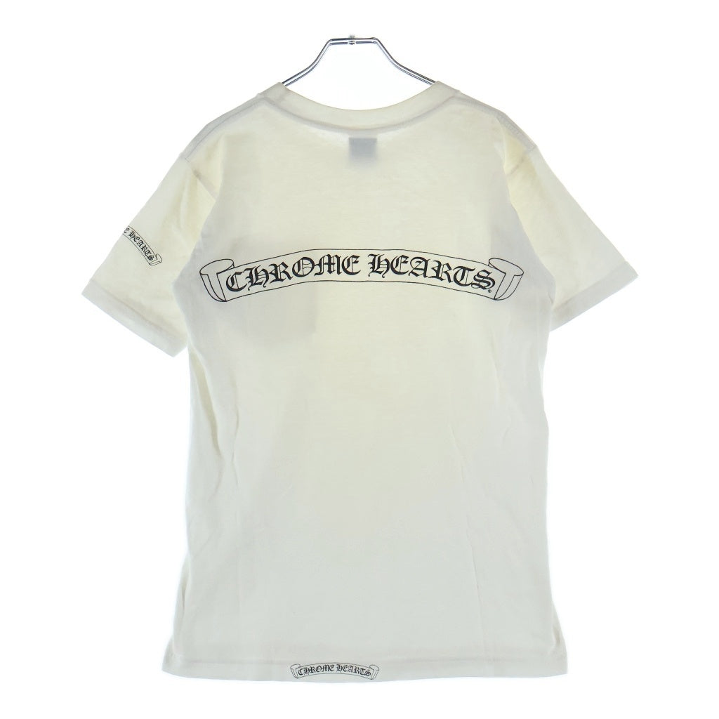 CHROME HEARTS(クロムハーツ) OLD S/S バックスクロールラベルプリント 半袖Tシャツカットソー