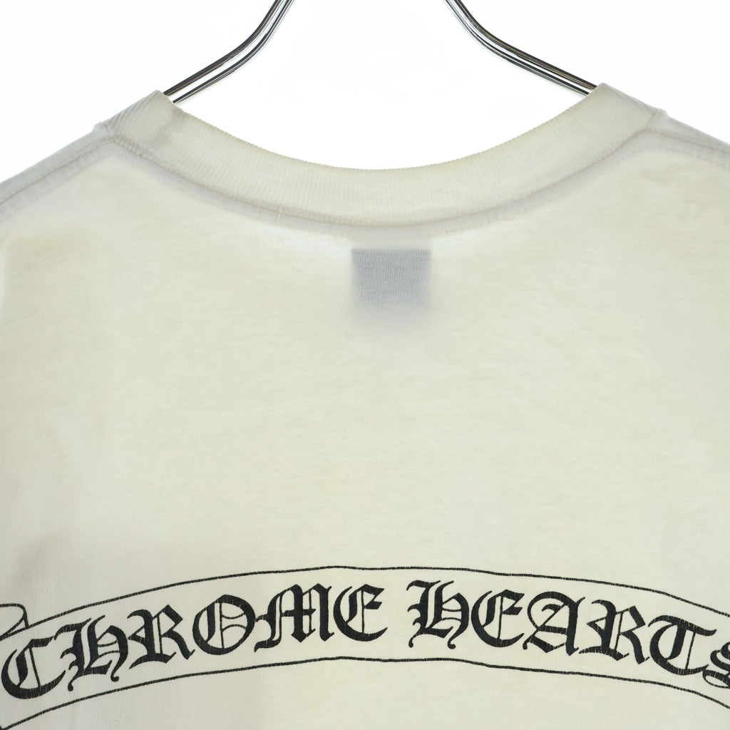 CHROME HEARTS(クロムハーツ) OLD S/S バックスクロールラベルプリント 半袖Tシャツカットソー