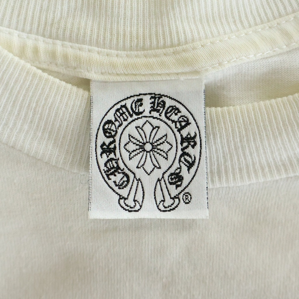 CHROME HEARTS(クロムハーツ) OLD S/S バックスクロールラベルプリント 半袖Tシャツカットソー
