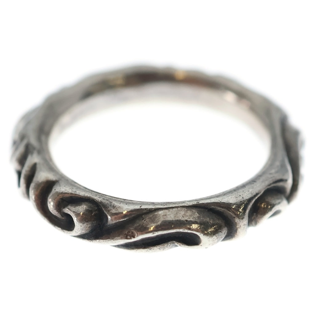 CHROME HEARTS(クロムハーツ) SCRL BAND スクロールバンド リング シルバー BCA351