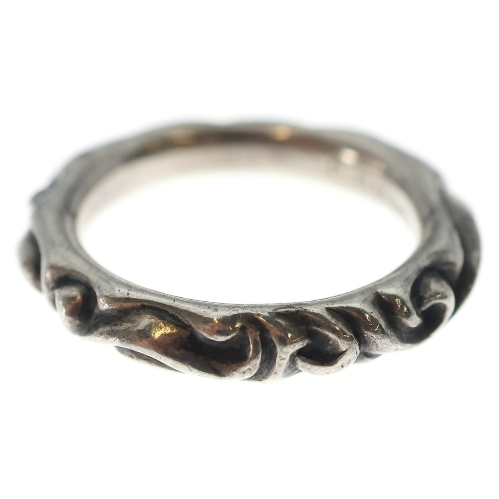 CHROME HEARTS(クロムハーツ) SCRL BAND スクロールバンド リング シルバー BCA351
