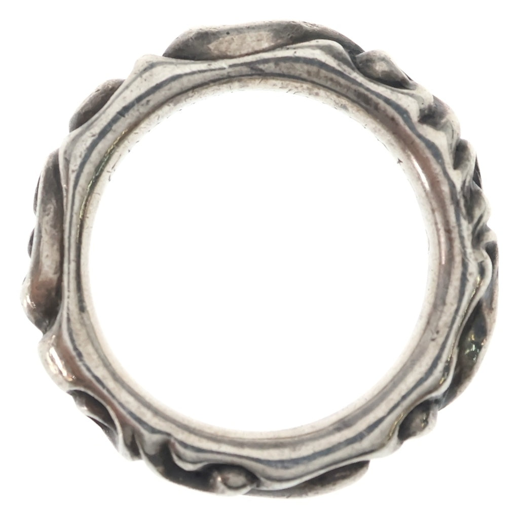 CHROME HEARTS(クロムハーツ) SCRL BAND スクロールバンド リング シルバー BCA351