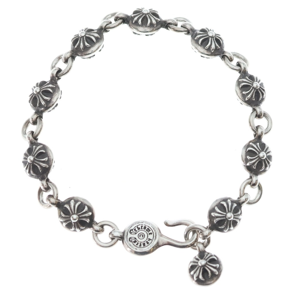 CHROME HEARTS(クロムハーツ) NO2 BALL #2クロスボールブレスレット シルバー BCA176
