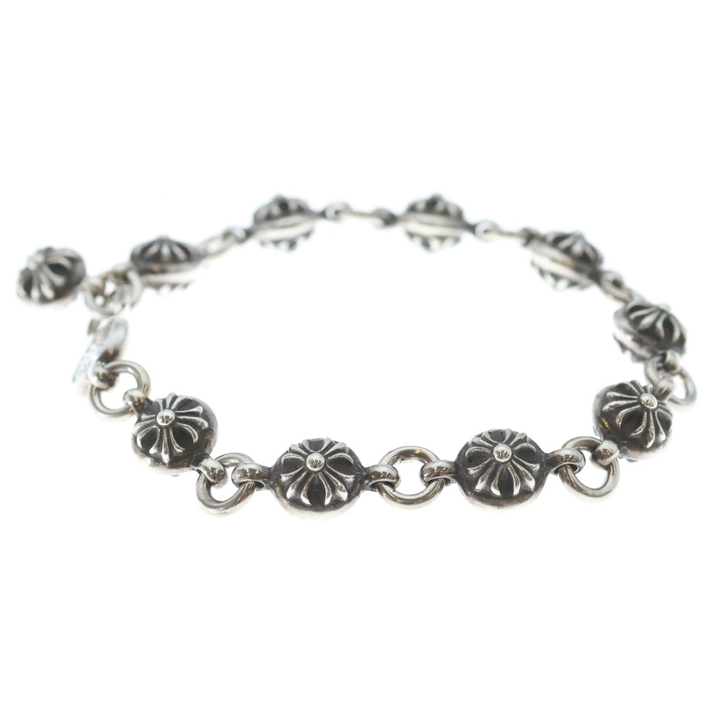 CHROME HEARTS(クロムハーツ) NO2 BALL #2クロスボールブレスレット シルバー BCA176