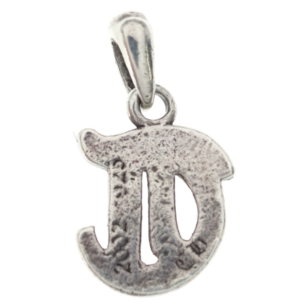 CHROME HEARTS(クロムハーツ) STACK ALPHABET アルファベットスタックチャーム Tイニシャル シルバーネックレストップ