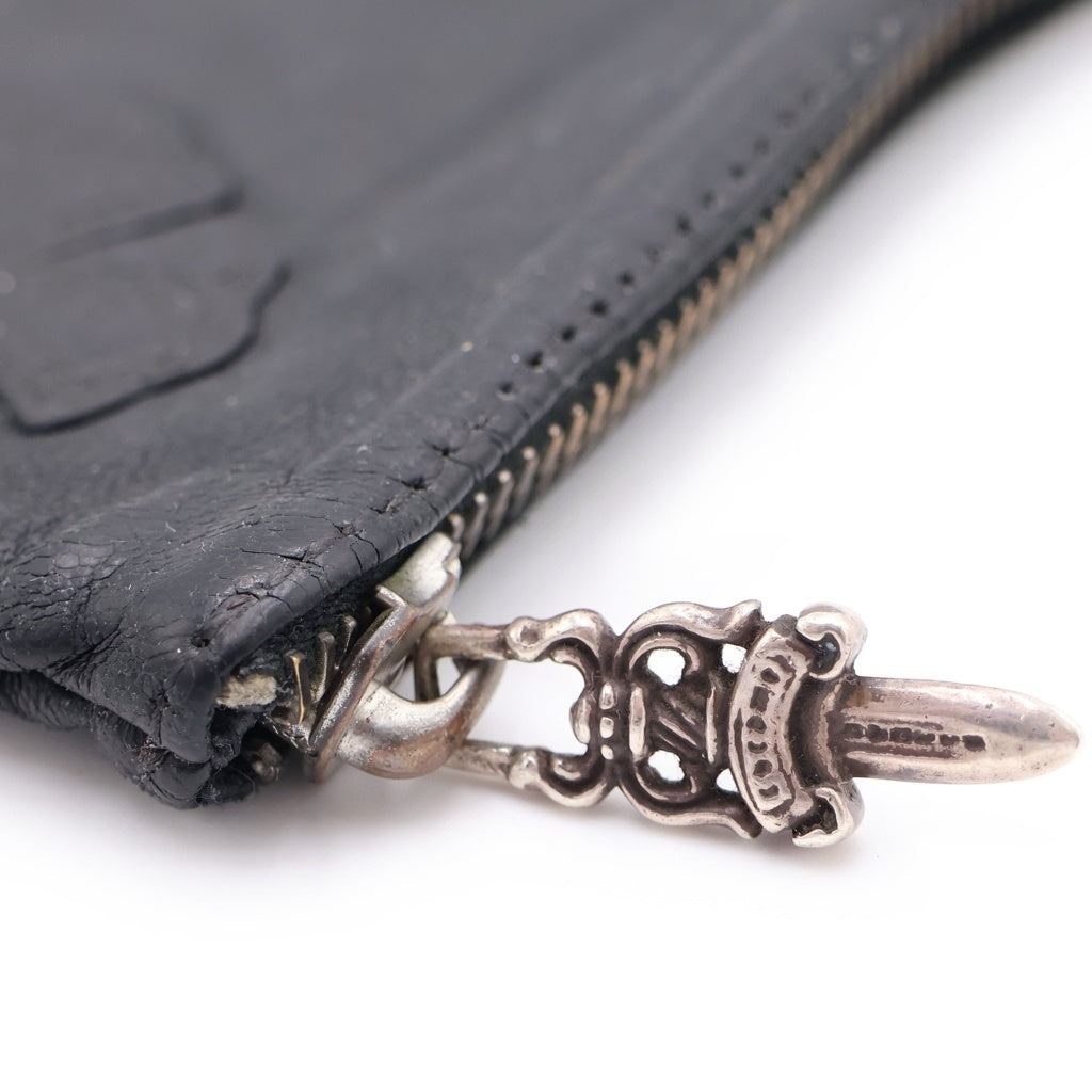 ZPR CHNG PURSE チェンジパース クロスパッチダガージップケー CHROME HEARTS(クロムハーツ) ZPR CHNG PURSE チェンジパース クロス