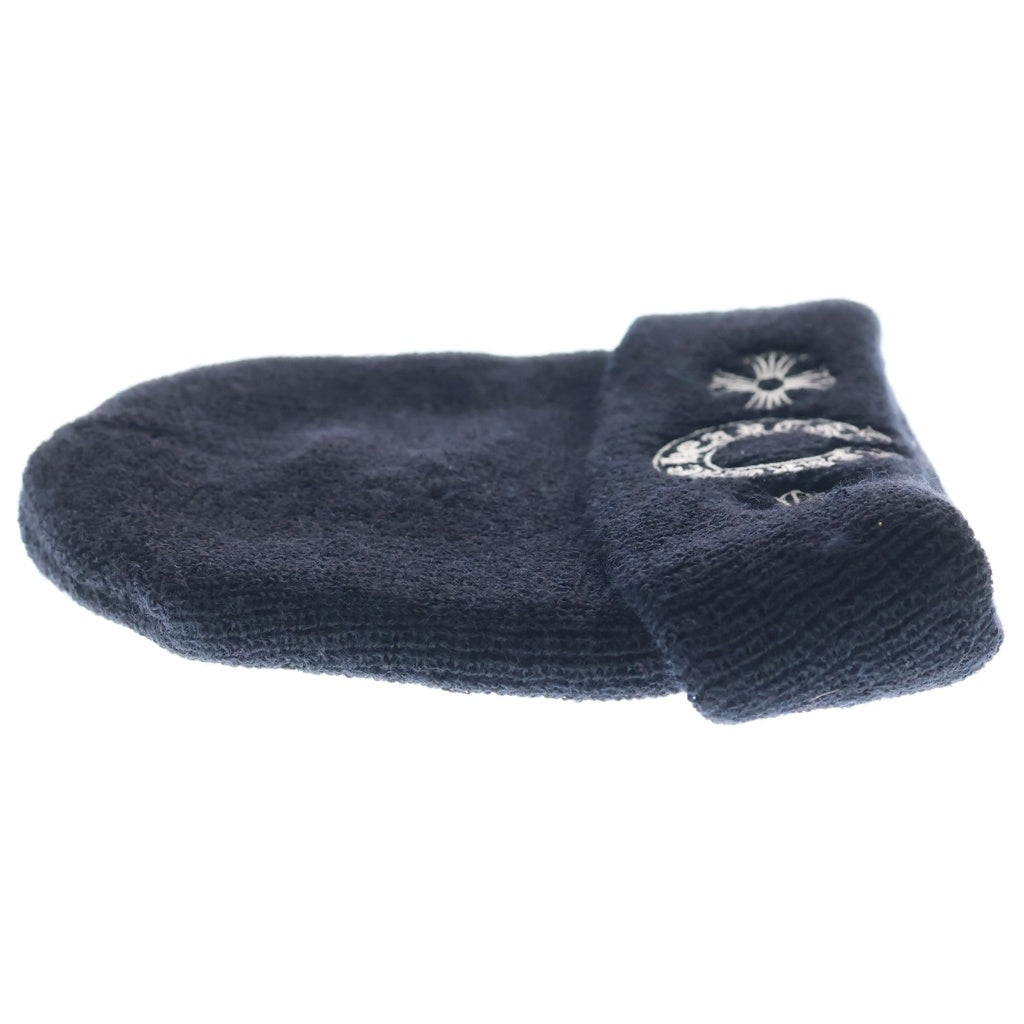 CHROME HEARTS(クロムハーツ) WOOL WATCH CAP CHプラス ホースシューニットキャップ ビーニー帽子 ブラック
