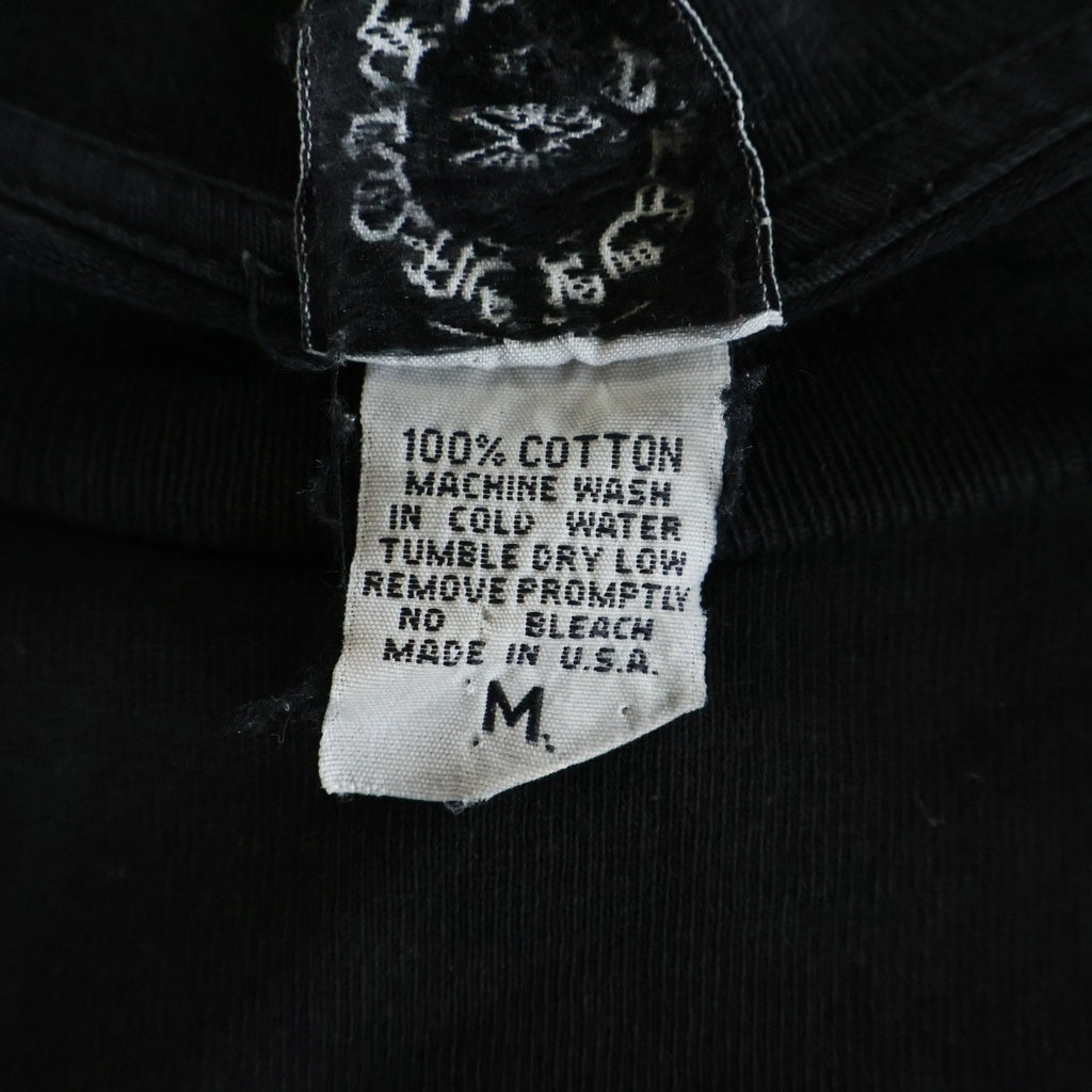CHROME HEARTS(クロムハーツ) OLD L/S オールド 袖英字バックスクロールラベルプリント 長袖Tシャツカットソー