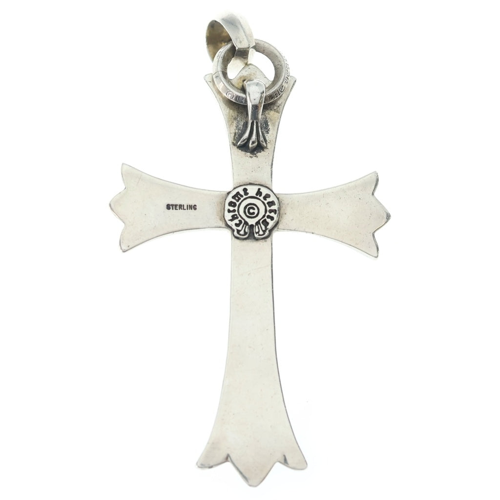 CHROME HEARTS(クロムハーツ) CH CRS LG W/BALE Wベイル ラージCHクロスペンダントトップ シルバー BCA215