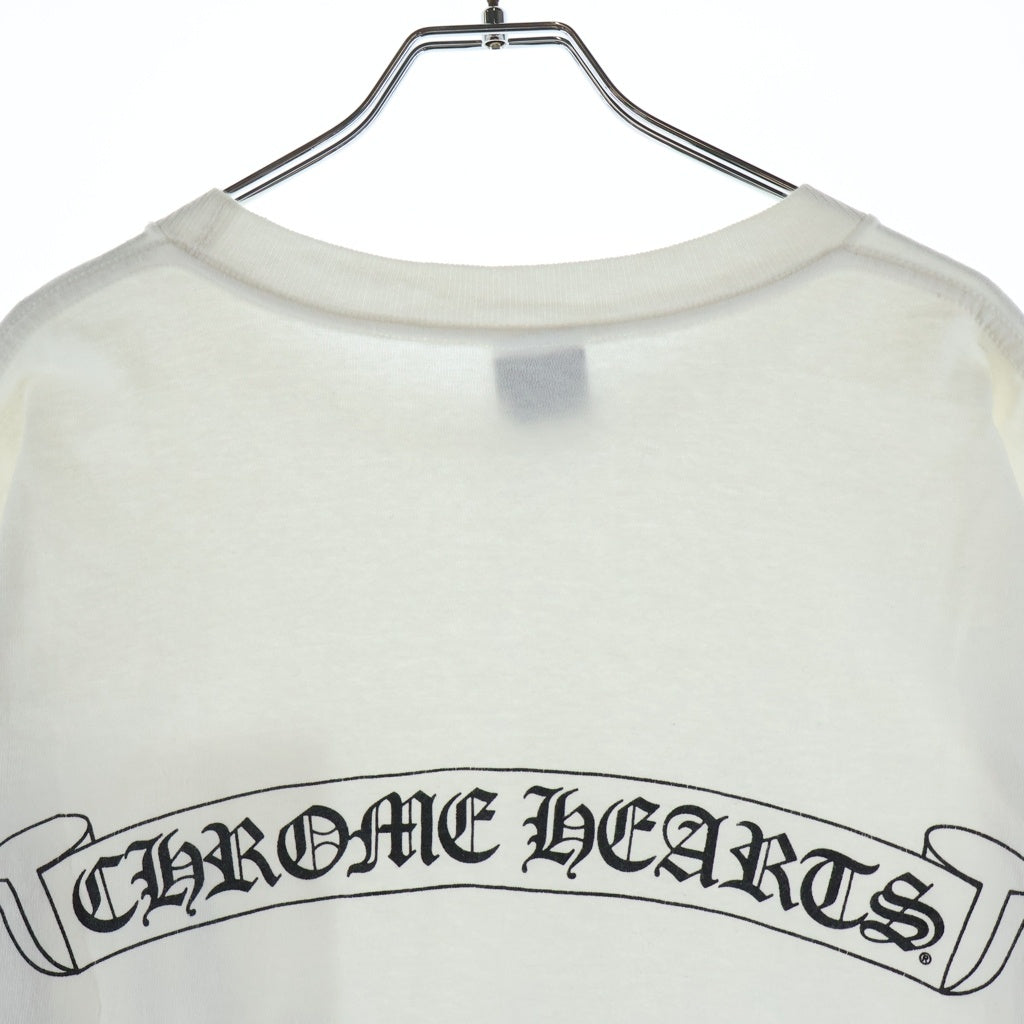 CHROME HEARTS(クロムハーツ) OLD バックスクロールラベルプリント 半袖Tシャツカットソー