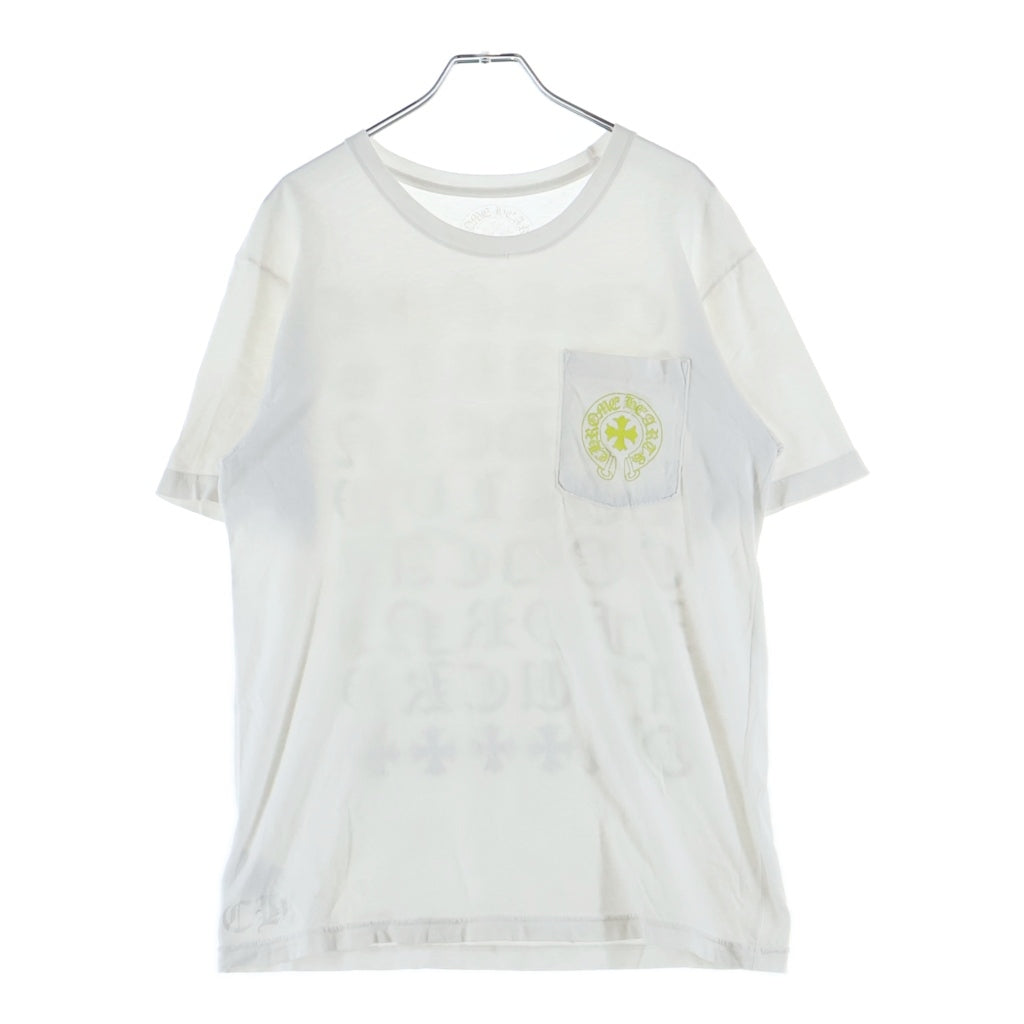 CHROME HEARTS(クロムハーツ) CH T-SHRT 1 バック英字プリントTシャツ 半袖カットソー