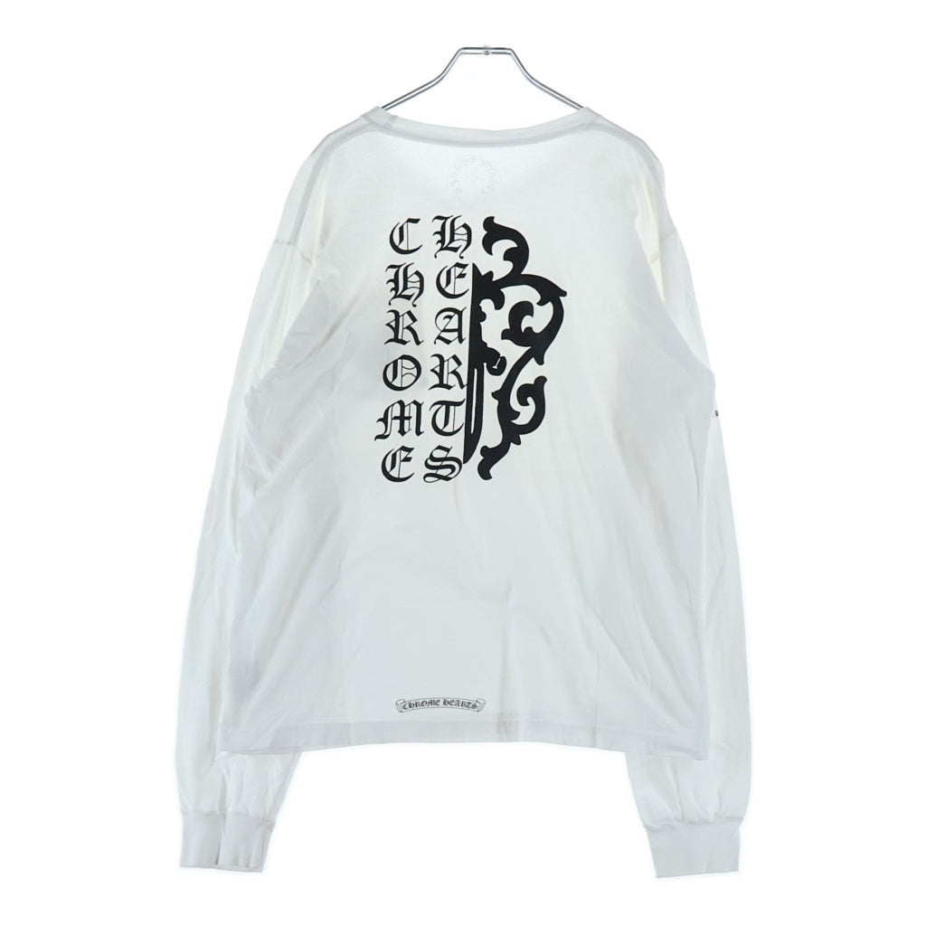 CHROME HEARTS(クロムハーツ) VINE DAGGER L/S ヴァインダガープリント 長袖Tシャツカットソー