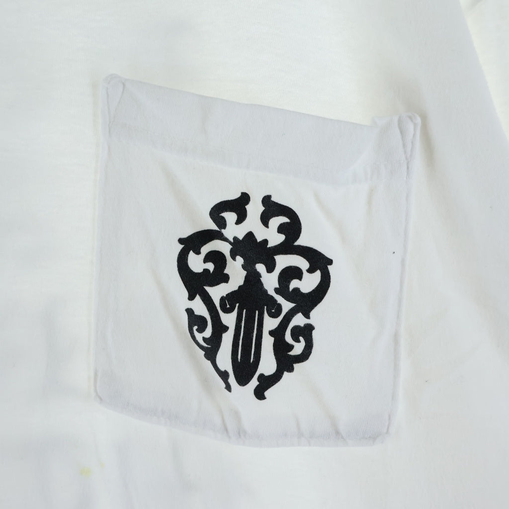 CHROME HEARTS(クロムハーツ) VINE DAGGER L/S ヴァインダガープリント 長袖Tシャツカットソー