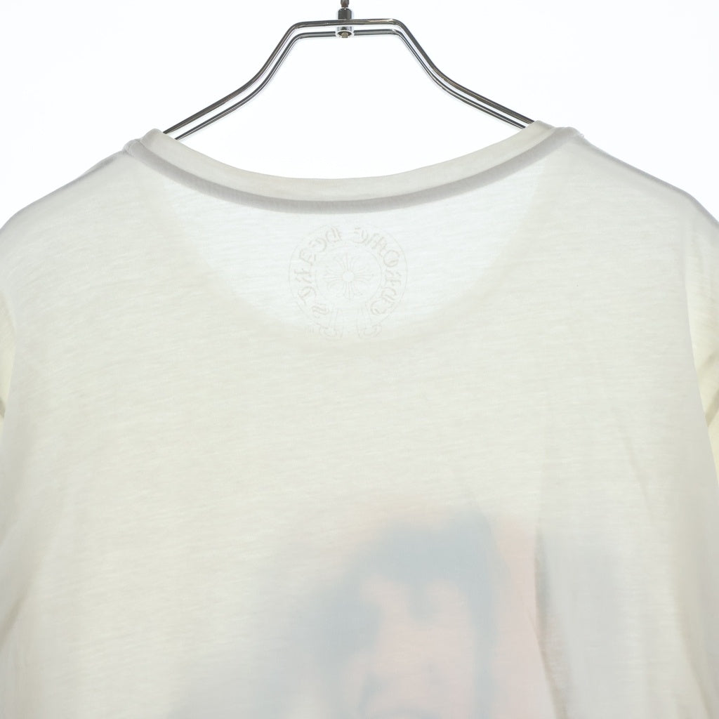 CHROME HEARTS(クロムハーツ) ×The Rolling Stones ローリングストーンズ フォトプリント半袖Tシャツカットソー
