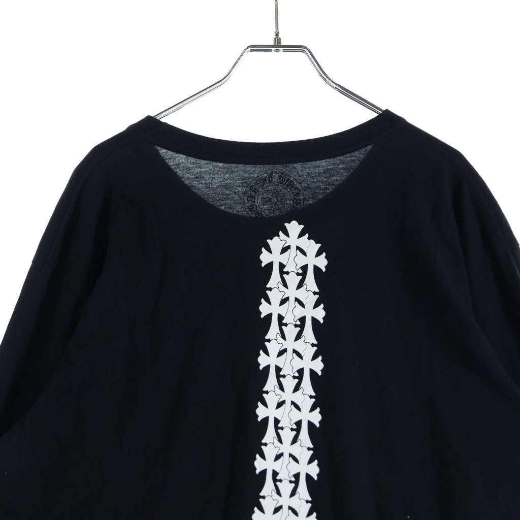 CHROME HEARTS(クロムハーツ) Cemetery Cross Tire Track L/S Tee セメタリークロスタイヤトラックロングスリーブ長袖Tシャツ