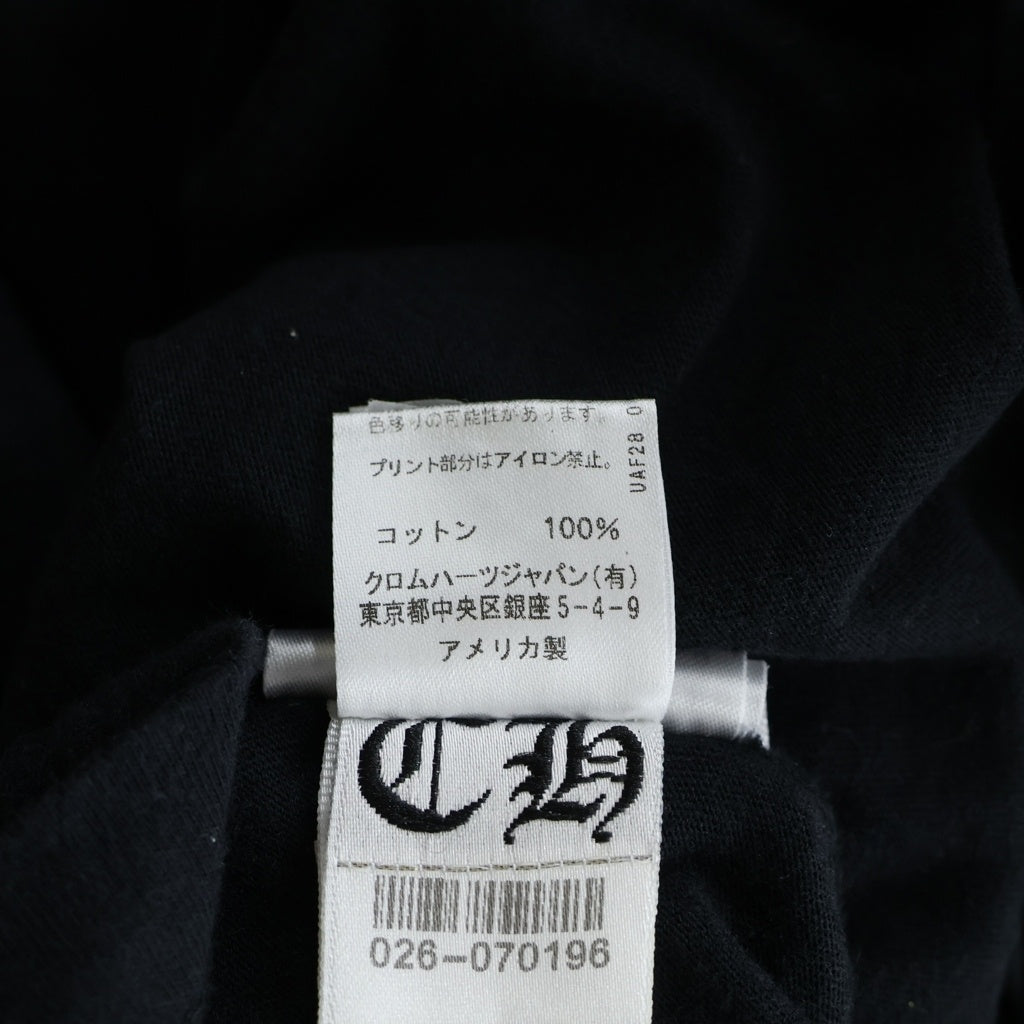 CHROME HEARTS(クロムハーツ) Cemetery Cross Tire Track L/S Tee セメタリークロスタイヤトラックロングスリーブ長袖Tシャツ