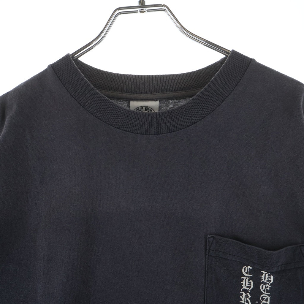 CHROME HEARTS(クロムハーツ) OLD S/S オールド バックアメリカンフラグスクロールラベルプリント 半袖Tシャツカットソー