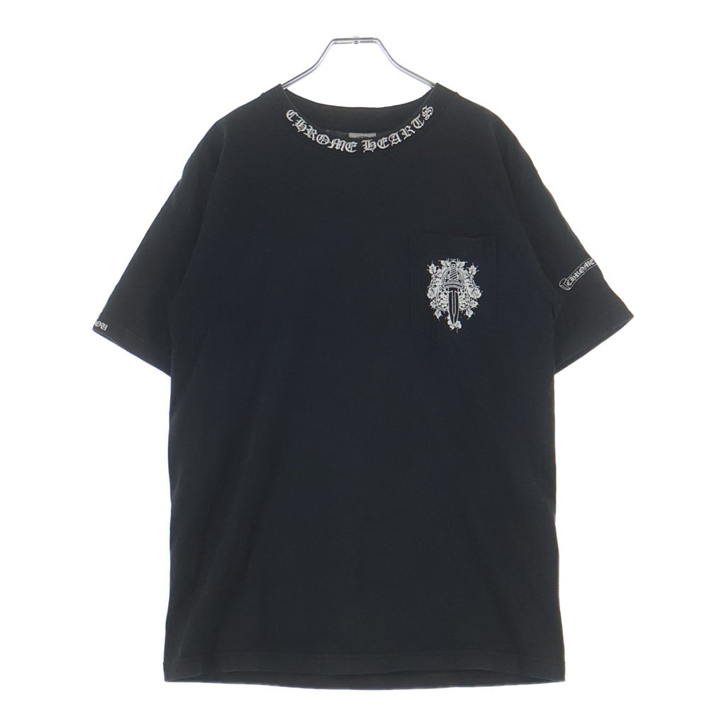 CHROME HEARTS(クロムハーツ) OLD S/S オールド ヴァインダガー バックスクロールラベルプリント 半袖Tシャツカットソー