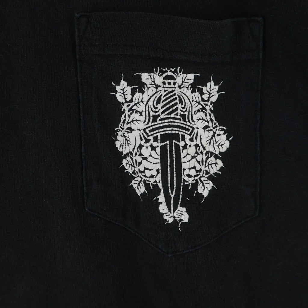 CHROME HEARTS(クロムハーツ) OLD S/S オールド ヴァインダガー バックスクロールラベルプリント 半袖Tシャツカットソー