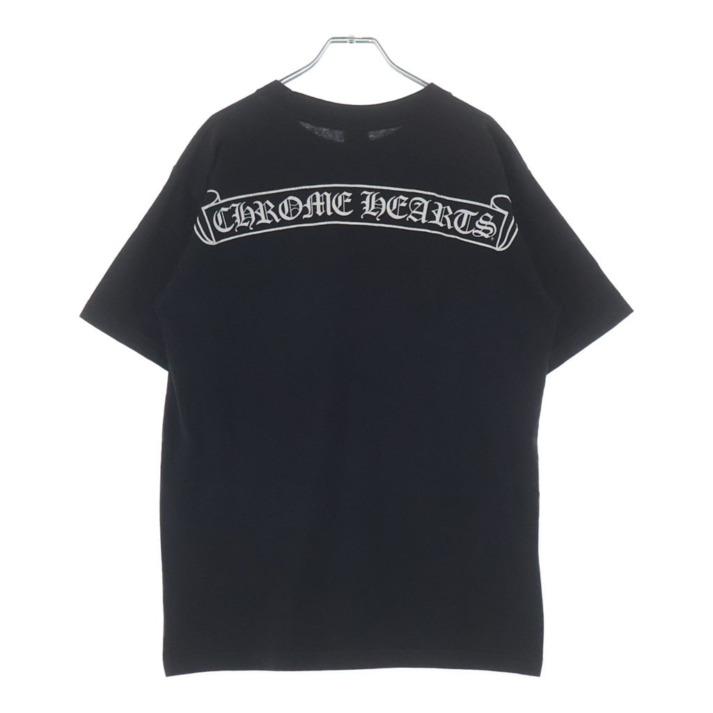 CHROME HEARTS(クロムハーツ) OLD S/S オールド ホースシューバックスクロールラベルプリント 半袖Tシャツカットソー
