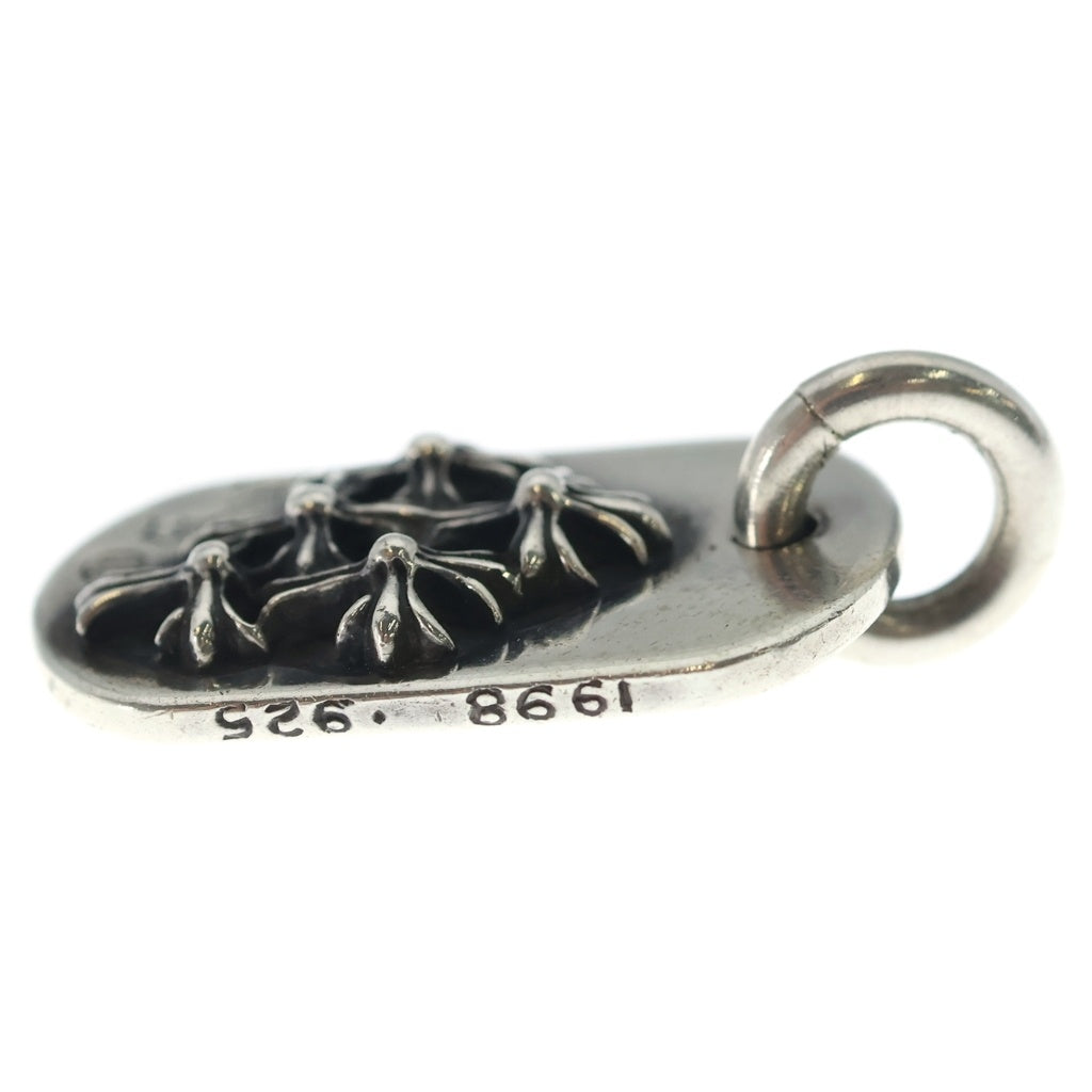 CHROME HEARTS(クロムハーツ) RAISED DOGTAG レイズドドッグタグ NYC限定 ネックレストップ シルバー