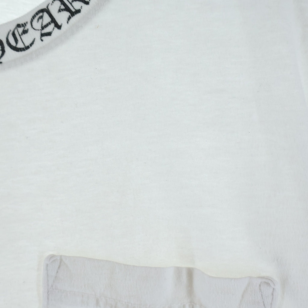CHROME HEARTS(クロムハーツ) CH T-SHIRT ネックロゴプリント半袖T