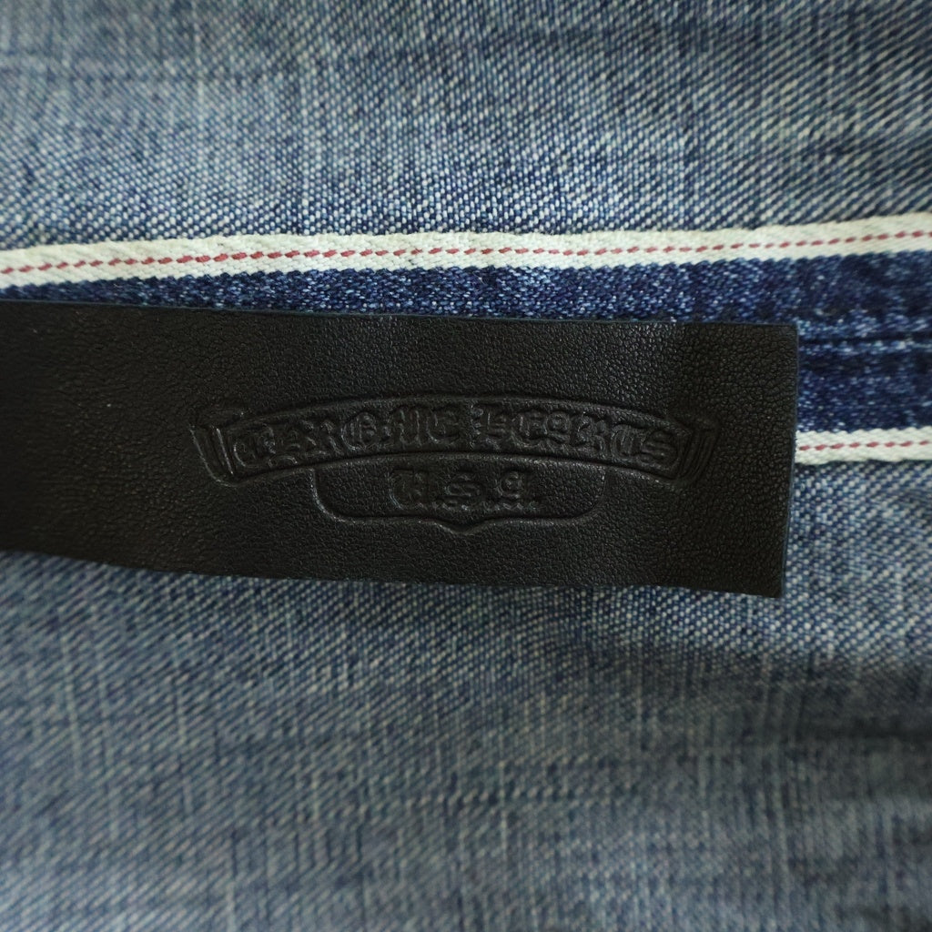 CHROME HEARTS(クロムハーツ) DENIM WESTERN 袖クロスパッチ デニム