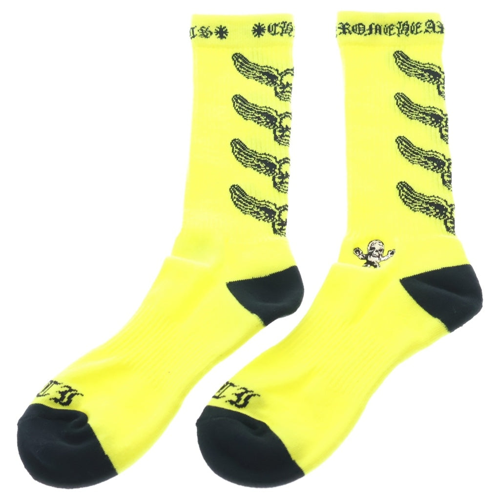CHROME HEARTS(クロムハーツ) FOTI MAHALIA SOCKS フォティ マハリア ソックス 靴下 イエロー