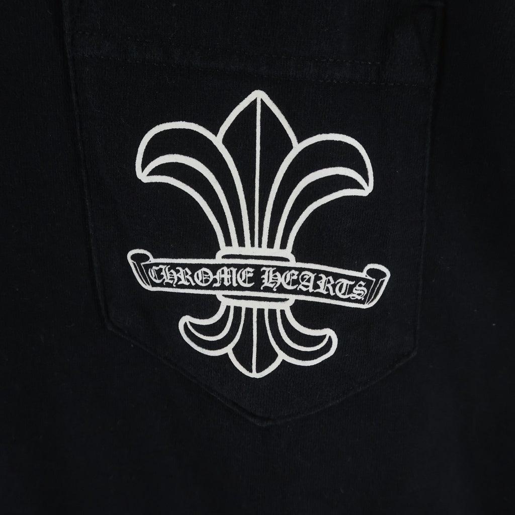 CHROME HEARTS(クロムハーツ) CH L/S TEE BSフレアプリント長袖Tシャツカットソー