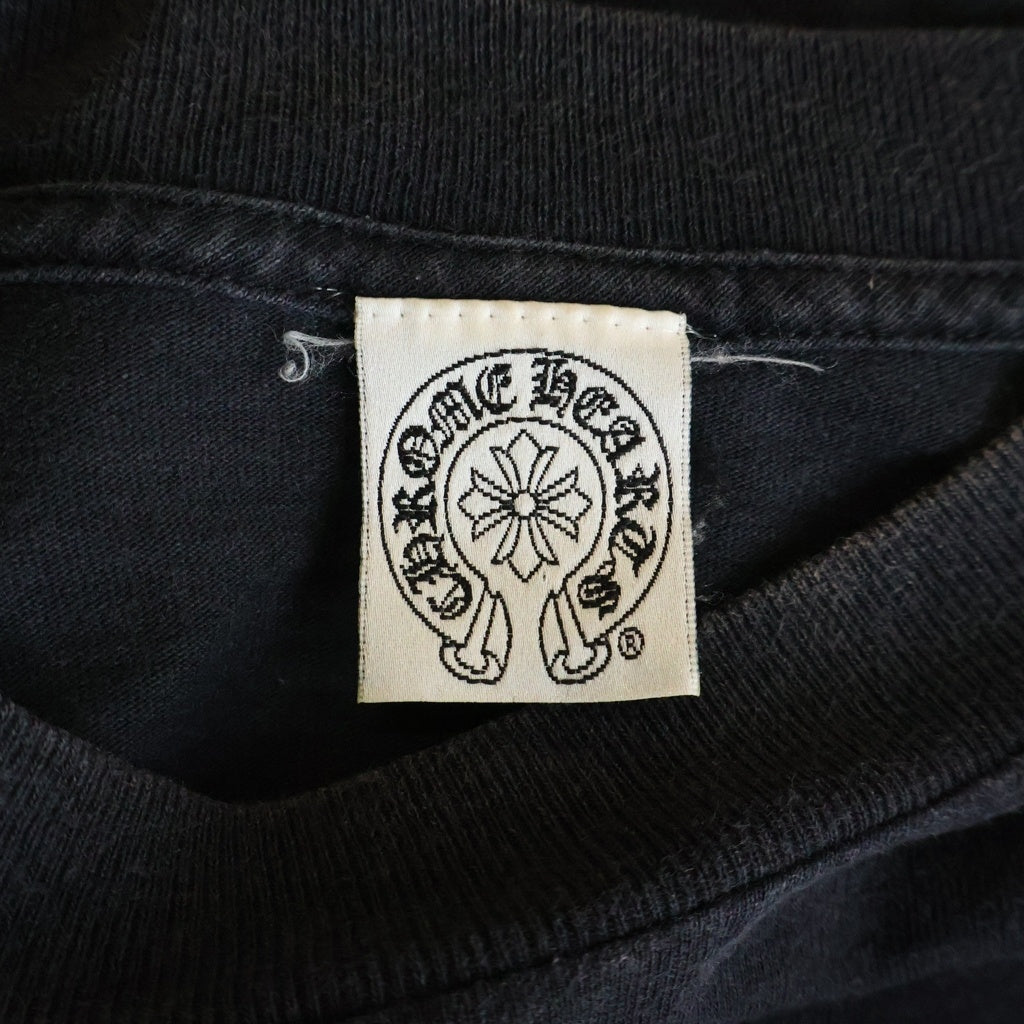 CHROME HEARTS(クロムハーツ) OLD L/S オールド 胸CHクロス刺繍 長袖Tシャツカットソー