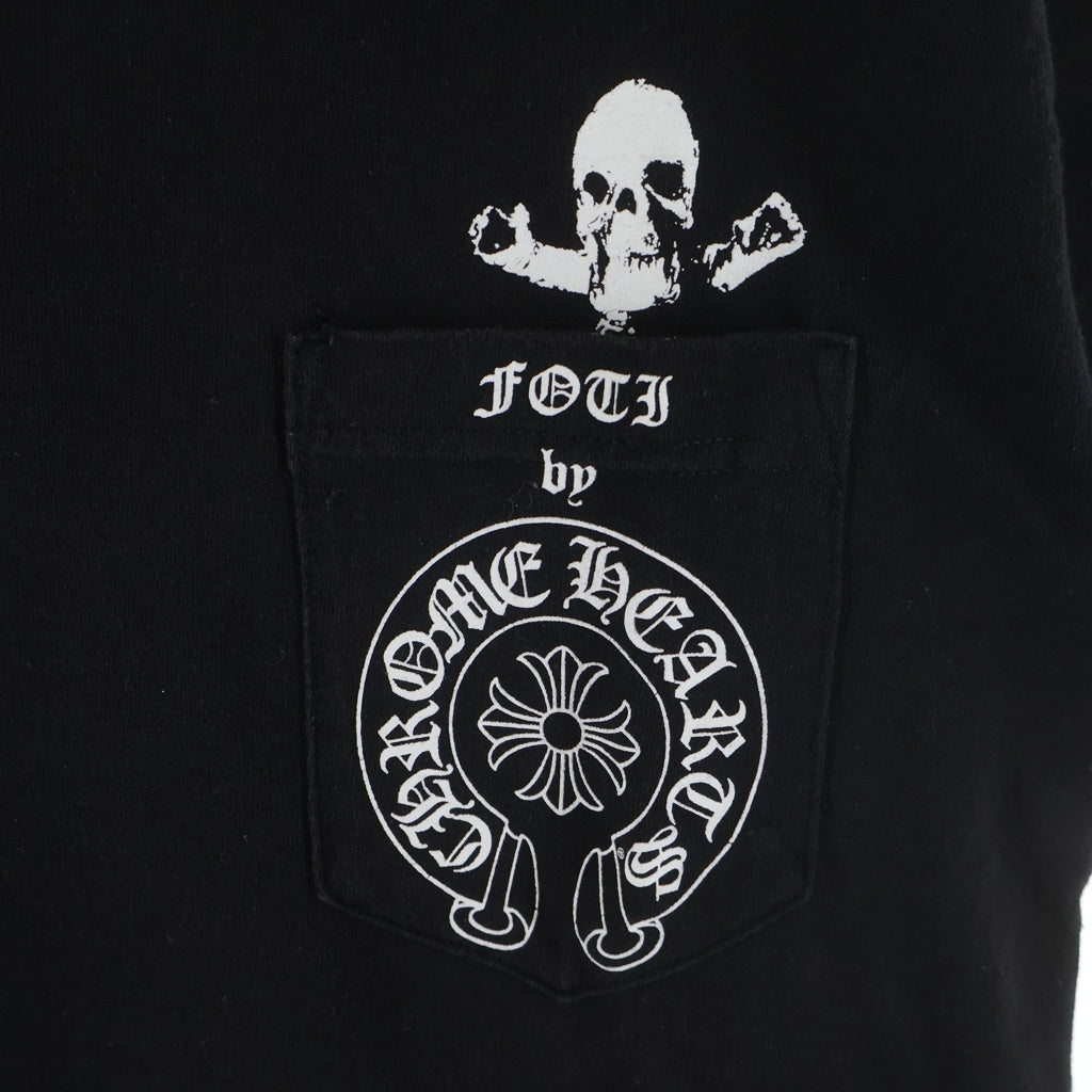 CHROME HEARTS(クロムハーツ) FOTI S/S フォティ 東京限定 スカルプリント半袖Tシャツカットソー