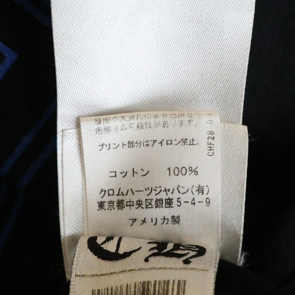 CHROME HEARTS(クロムハーツ) FOTI S/S フォティ バックスクロールラベル マハリアプリント半袖Tシャツカットソー