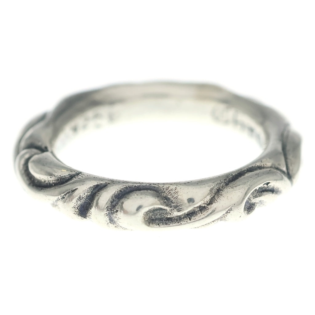 CHROME HEARTS(クロムハーツ) SCRL BAND スクロールバンド リング シルバー BCA351