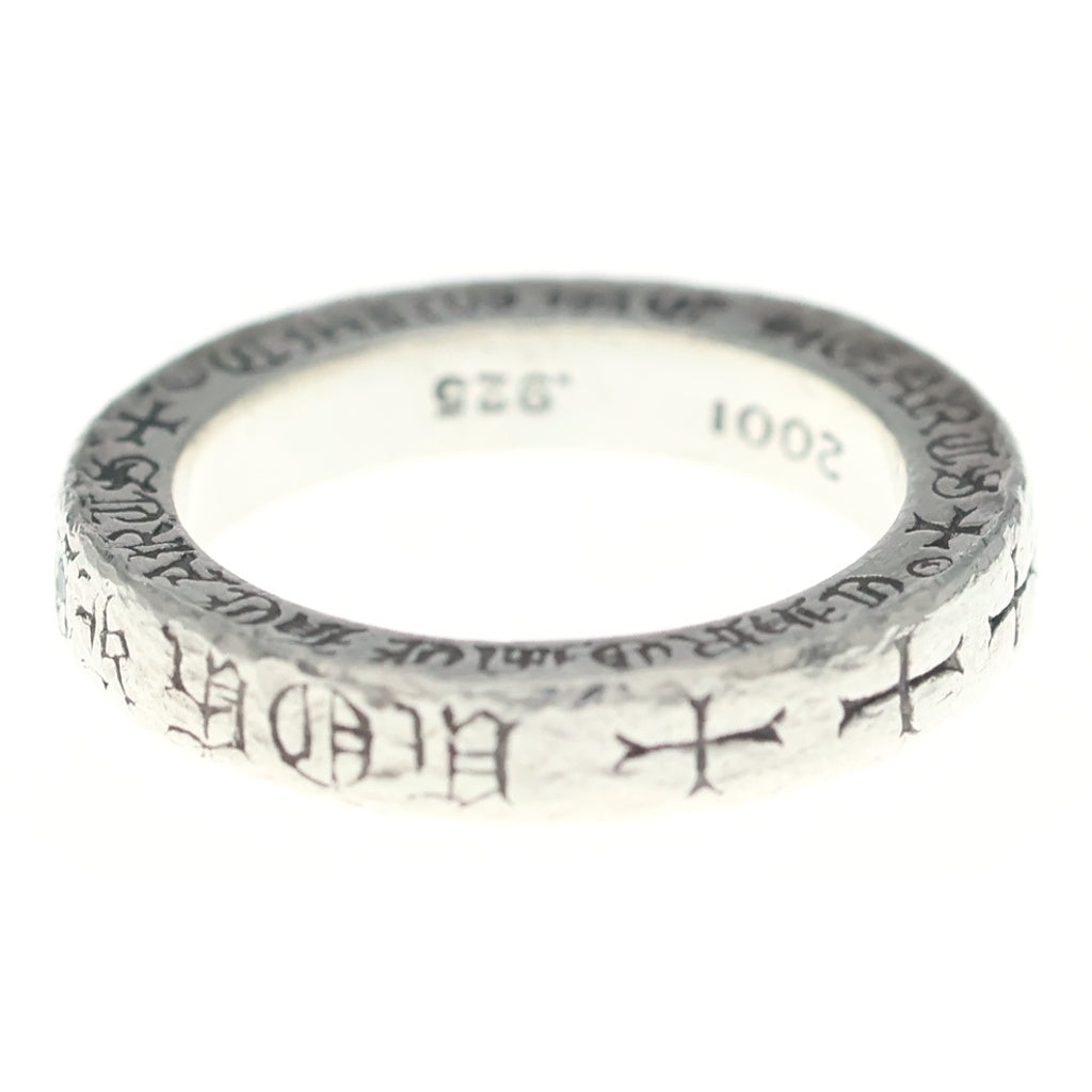 CHROME HEARTS(クロムハーツ) 3mm SPACER FUCKYOU DIA 3mmスペーサーファックユー シルバー 2Pダイヤリング