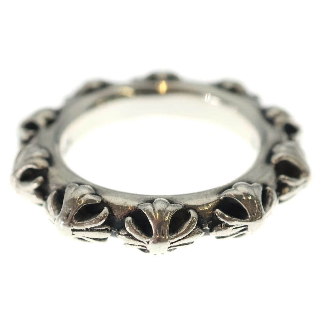 CHROME HEARTS(クロムハーツ) CROSS BAND クロスバンド リング シルバー BCA342 レディース