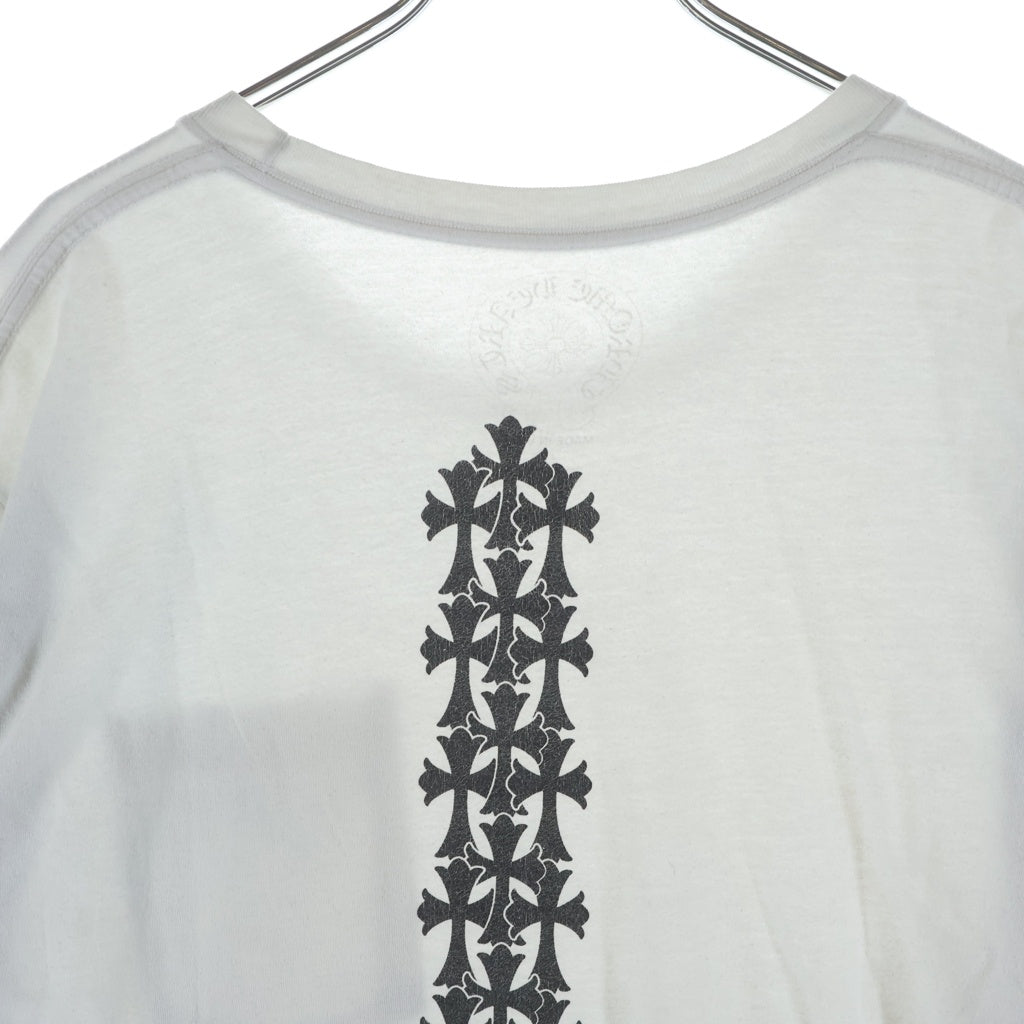 CHROME HEARTS(クロムハーツ) Cemetery Cross Tire Track Tee セメタリークロスタイヤトラック 半袖Tシャツカットソー