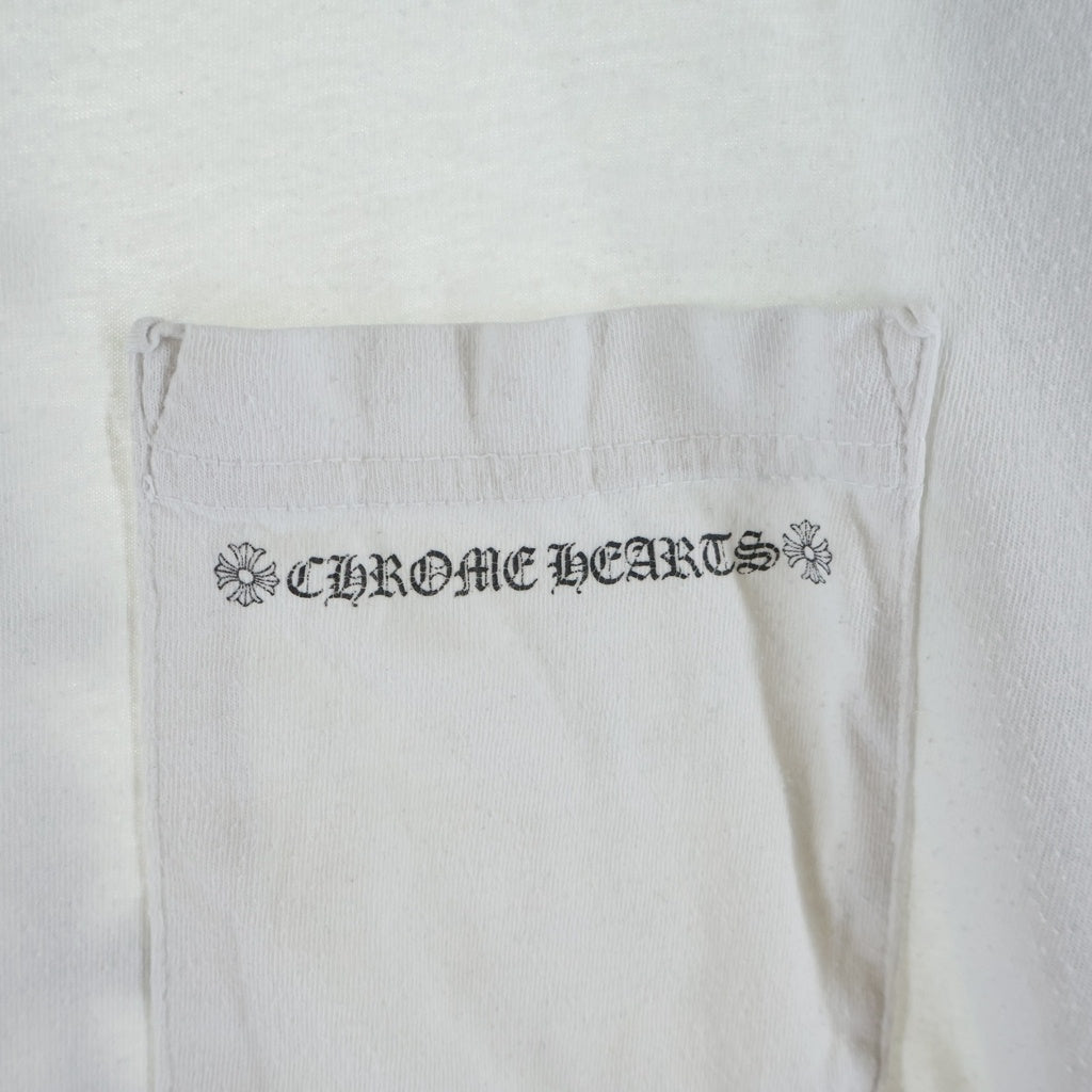 CHROME HEARTS(クロムハーツ) Cemetery Cross Tire Track Tee セメタリークロスタイヤトラック 半袖Tシャツカットソー