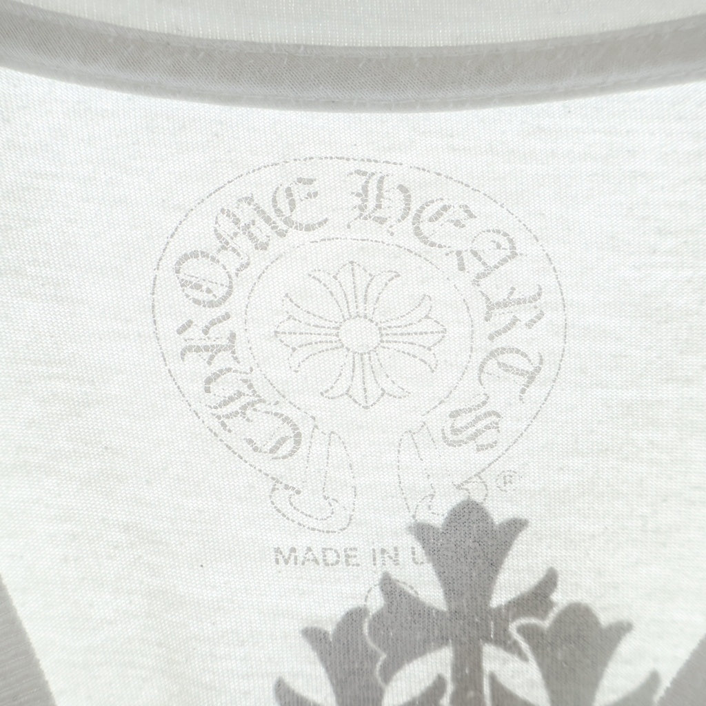 CHROME HEARTS(クロムハーツ) Cemetery Cross Tire Track Tee セメタリークロスタイヤトラック 半袖Tシャツカットソー