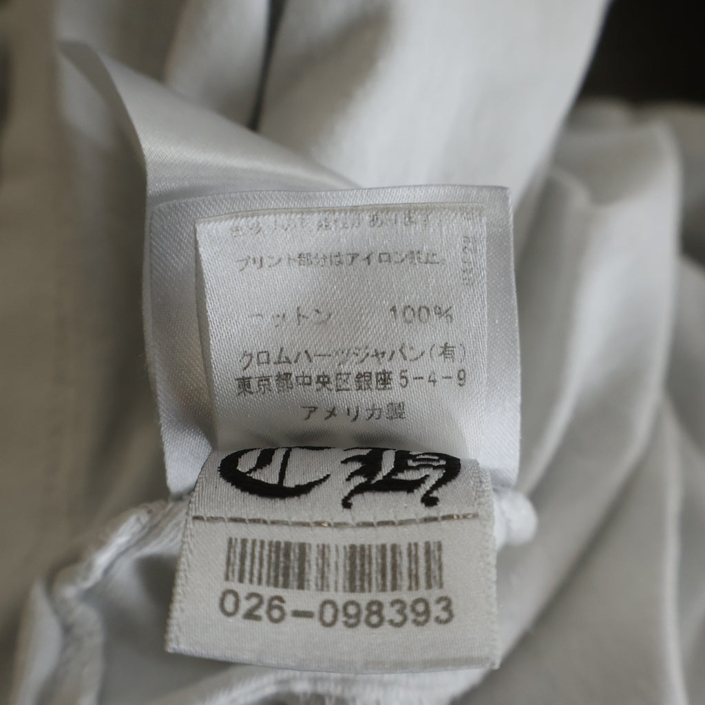 CHROME HEARTS(クロムハーツ) Cemetery Cross Tire Track Tee セメタリークロスタイヤトラック 半袖Tシャツカットソー