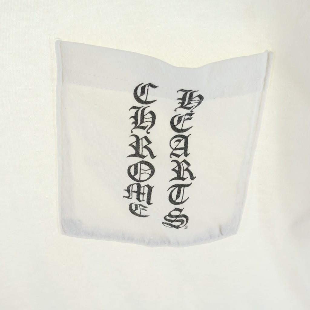 CHROME HEARTS(クロムハーツ) CH S/S TEE 英字ロゴバックスクロールラベルプリント 半袖Tシャツカットソー