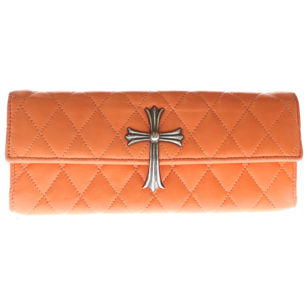 CHROME HEARTS(クロムハーツ) DINNER LG CH CROSS ディナー ラージCHクロス付レザークラッチバッグ