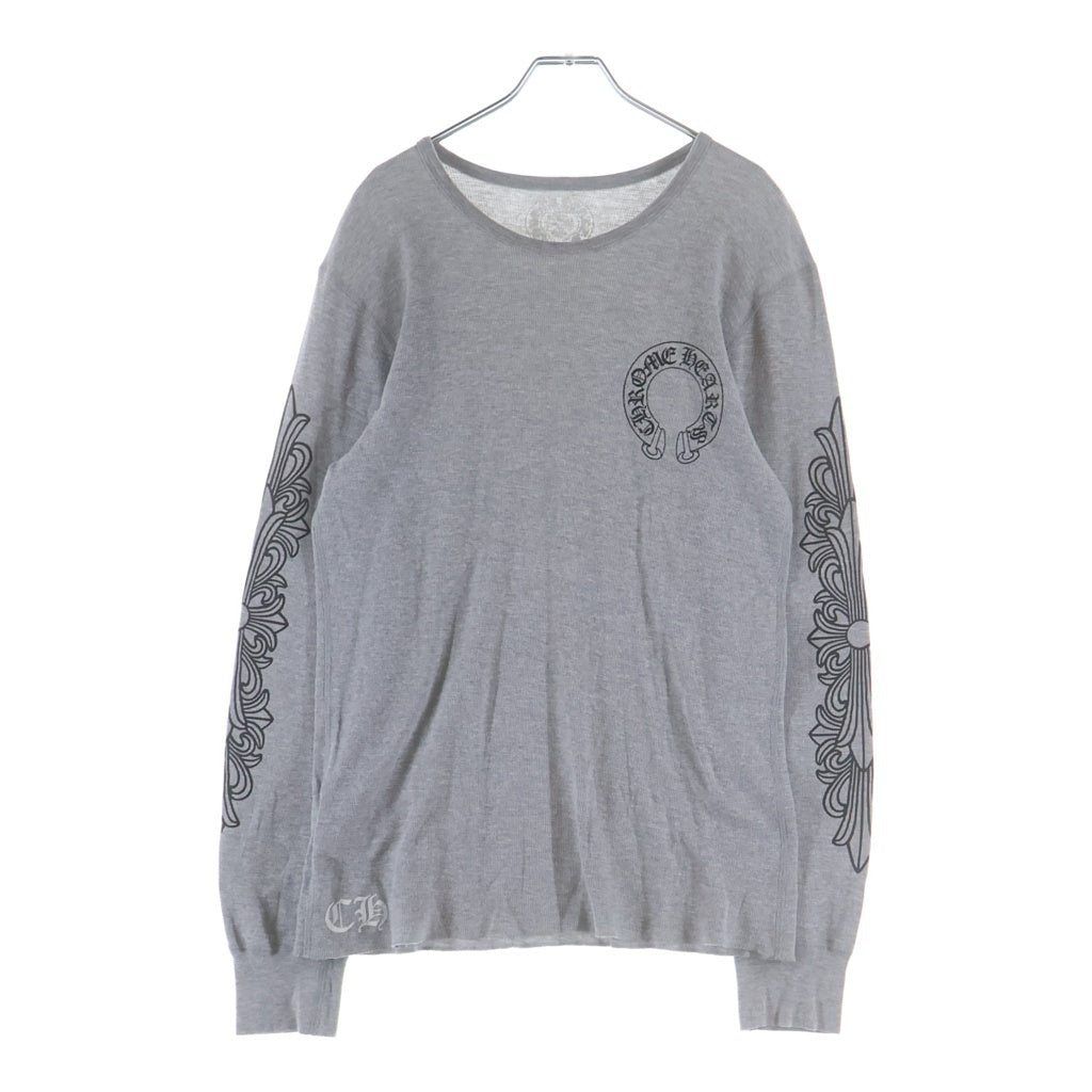 CHROME HEARTS(クロムハーツ) Thermal L S 袖フローラルプリント長袖