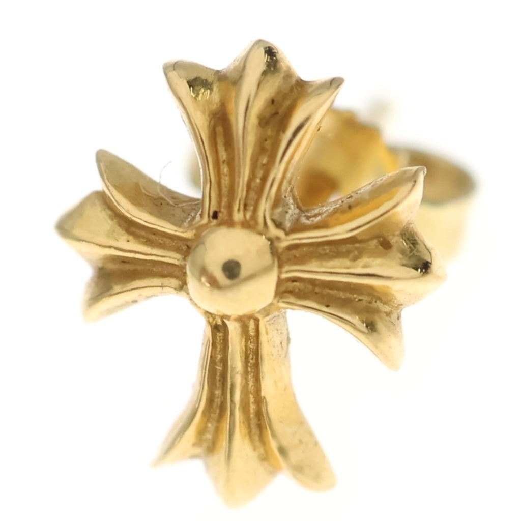 CHROME HEARTS(クロムハーツ) 22K No2 CH PLS CHプラス スタッドピアス ゴールド BCA022