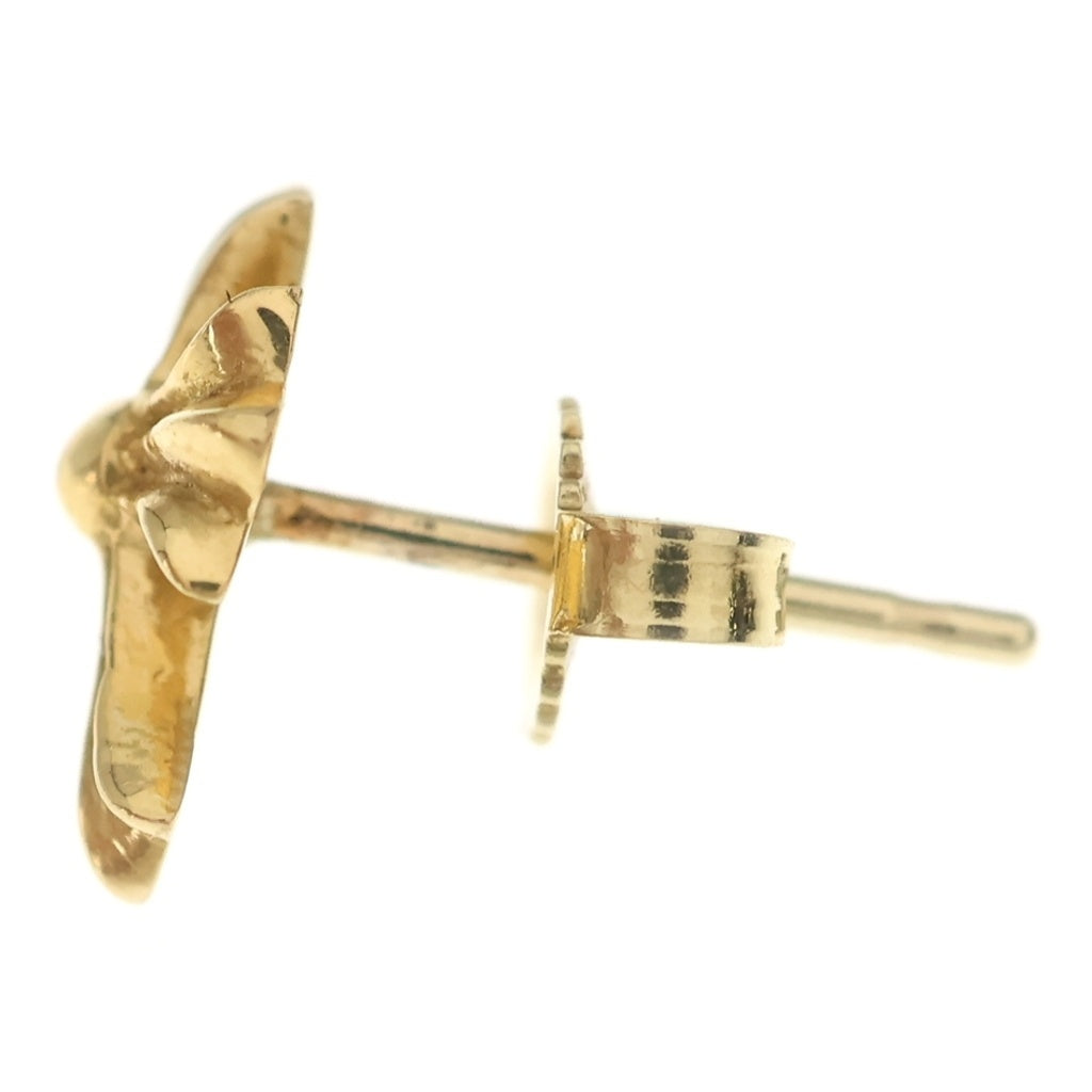 CHROME HEARTS(クロムハーツ) 22K No2 CH PLS CHプラス スタッドピアス ゴールド BCA022